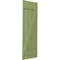 Ekena Millwork Americraft 4-Board (2 Batten) Wood Spaced Board-n-Batten Shutters w/ Z-Bar, ARW102SB415X43MGH, PR ARW102SB415X43MGH - alternate 5